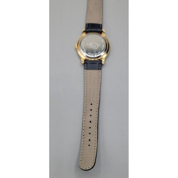 Vintage Disney Mickey Mouse Jaz Watch Rare y121x055 35mm 7" Blue Leather Band - Picture 15 of 16